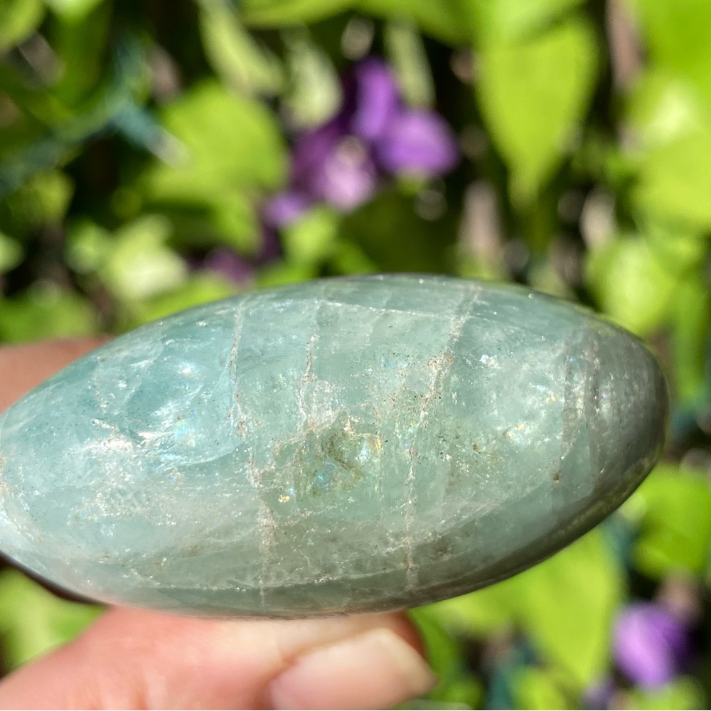 Blue Celestite Heart - Picture 7 of 15